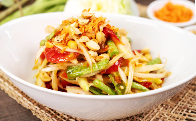 4. Papaya Salad